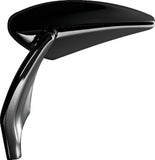 Performance Machine Mirror Assembly Left Torque - Black Ano