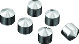 Kuryakyn Peaked Rocker Box Bolt Covers 6 Piece Twin Cam & Milwaukee-8