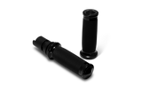 Performance Machine 24-25 Touring, 2025 Softail TBW Contour Handle Grip Set - Black