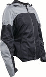Speed and Strength Starstruck Mesh Jacket Grey/Black Womens - Medium