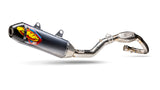 FMF Racing Yamaha YZ450F 23-25 AL Factory 4.1 RCT w/ R. Carbon Cap Comp Sys w/SS MB Header/Mid Pipe