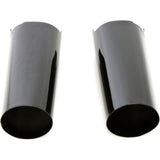 Bikers Choice 14-Up Touring Black +2 Inch Fork Tube Covers Pr
