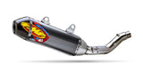 FMF Racing Suzuki RMZ250 19-25 SS Alum Factory 4.1 RCT SO Muffler w/ R. Carbon Cap