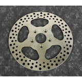 Bikers Choice 79-99 Big Twin / XL 11.5 Inch Rear 5 Spoke Drilled Stainless Rotor